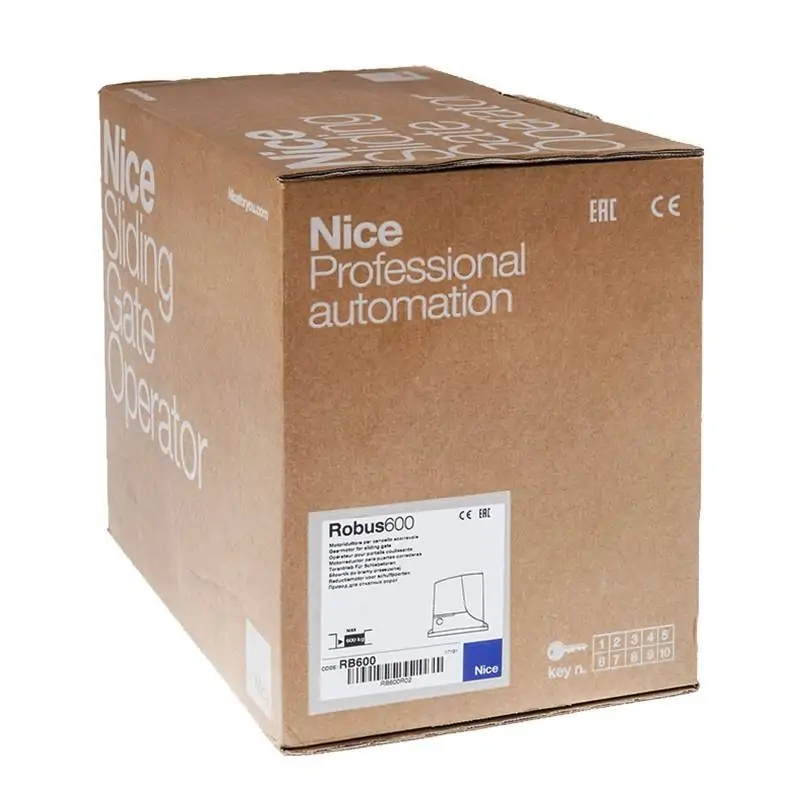 Nice Robus 600 Kit Old Case