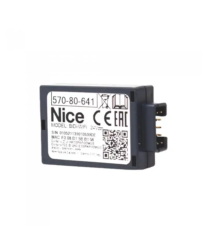 Nice BiDi Wi-Fi Control Module